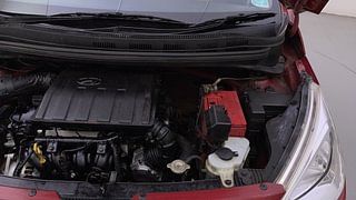 Used 2018 Hyundai Grand i10 [2017-2020] Sportz 1.2 Kappa VTVT Petrol Manual engine ENGINE LEFT SIDE HINGE & APRON VIEW