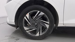 Used 2021 Hyundai New i20 Asta 1.0 Turbo IMT Petrol Manual tyres LEFT FRONT TYRE RIM VIEW
