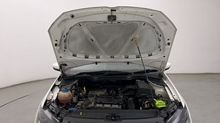 Used 2017 Volkswagen Polo [2015-2019] Highline1.2L (P) Petrol Manual engine ENGINE & BONNET OPEN FRONT VIEW