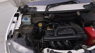 Used 2017 Renault Kwid [2015-2019] 1.0 RXT AMT Petrol Automatic engine ENGINE RIGHT SIDE HINGE & APRON VIEW