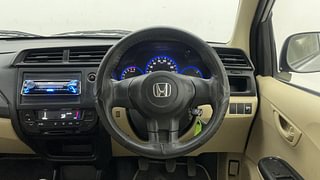 Used 2016 Honda Amaze 1.2L E Petrol Manual interior STEERING VIEW