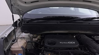 Used 2021 Hyundai Venue [2019-2022] SX 1.0  Turbo iMT Petrol Manual engine ENGINE RIGHT SIDE HINGE & APRON VIEW