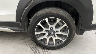 Used 2023 Maruti Suzuki XL6 Zeta AT Petrol Petrol Automatic tyres LEFT REAR TYRE RIM VIEW