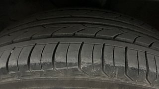 Used 2023 Maruti Suzuki XL6 Zeta AT Petrol Petrol Automatic tyres LEFT FRONT TYRE TREAD VIEW