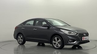 Used 2019 Hyundai Verna [2017-2020] 1.6 VTVT SX (O) Petrol Manual exterior RIGHT FRONT CORNER VIEW