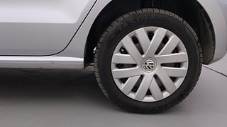 Used 2014 Volkswagen Polo [2010-2014] Comfortline 1.2 (D) Diesel Manual tyres LEFT REAR TYRE RIM VIEW