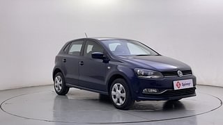 Used 2015 Volkswagen Polo [2015-2019] Comfortline 1.2L (P) Petrol Manual exterior RIGHT FRONT CORNER VIEW