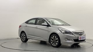 Used 2016 Hyundai Fluidic Verna 4S [2015-2017] 1.6 CRDi SX Diesel Manual exterior RIGHT FRONT CORNER VIEW