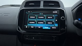 Used 2021 renault Kwid 1.0 RXT Opt Petrol Manual interior MUSIC SYSTEM & AC CONTROL VIEW