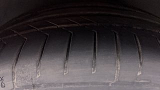 Used 2015 Mercedes-Benz CLA [2015-2019] 200 Sport Petrol Automatic tyres LEFT FRONT TYRE TREAD VIEW