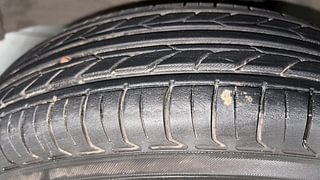 Used 2017 Maruti Suzuki Wagon R 1.0 [2013-2019] LXi CNG Petrol+cng Manual tyres LEFT FRONT TYRE TREAD VIEW