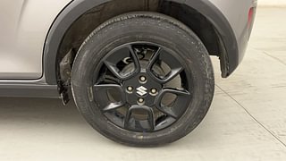 Used 2022 Maruti Suzuki Ignis Zeta AMT Petrol Petrol Automatic tyres LEFT REAR TYRE RIM VIEW