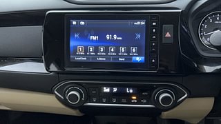 Used 2021 honda Amaze 1.2 VX CVT i-VTEC Petrol Automatic interior MUSIC SYSTEM & AC CONTROL VIEW