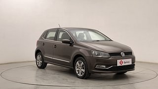 Used 2016 Volkswagen Polo [2014-2020] Highline 1.5 (D) Diesel Manual exterior RIGHT FRONT CORNER VIEW