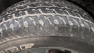 Used 2022 mahindra Thar LX 4 STR Convertible Petrol AT 4WD Petrol Automatic tyres RIGHT FRONT TYRE TREAD VIEW