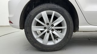 Used 2017 Volkswagen Polo [2014-2020] Highline 1.5 (D) Diesel Manual tyres RIGHT REAR TYRE RIM VIEW