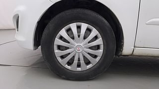 Used 2012 Hyundai i10 [2010-2016] Sportz AT Petrol Petrol Automatic tyres LEFT FRONT TYRE RIM VIEW