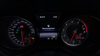 Used 2015 Mercedes-Benz CLA [2015-2019] 200 Sport Petrol Automatic interior CLUSTERMETER VIEW