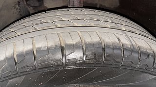 Used 2021 Hyundai New i20 Sportz 1.2 IVT Petrol Automatic tyres LEFT FRONT TYRE TREAD VIEW