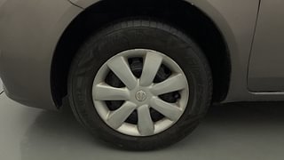 Used 2013 Nissan Sunny [2011-2014] XL Petrol Manual tyres LEFT FRONT TYRE RIM VIEW