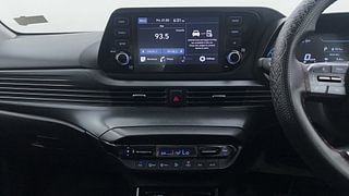 Used 2023 Hyundai New i20 Sportz 1.2 IVT Petrol Automatic interior MUSIC SYSTEM & AC CONTROL VIEW