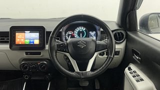 Used 2022 Maruti Suzuki Ignis Zeta AMT Petrol Petrol Automatic interior STEERING VIEW