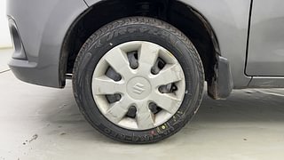 Used 2018 Maruti Suzuki Alto K10 [2014-2019] VXI AMT (O) Petrol Automatic tyres LEFT FRONT TYRE RIM VIEW