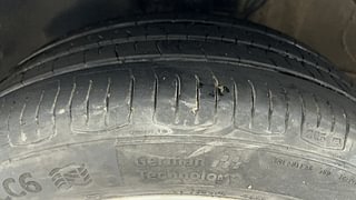 Used 2017 Volkswagen Polo [2014-2020] Highline 1.5 (D) Diesel Manual tyres LEFT FRONT TYRE TREAD VIEW