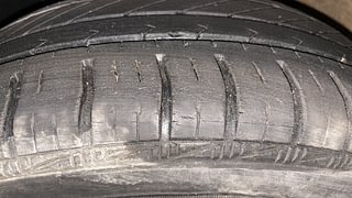 Used 2014 Volkswagen Polo [2010-2014] Comfortline 1.2 (D) Diesel Manual tyres LEFT FRONT TYRE TREAD VIEW