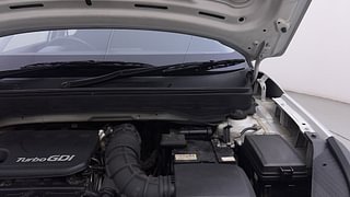 Used 2021 Hyundai Venue [2019-2022] SX 1.0  Turbo iMT Petrol Manual engine ENGINE LEFT SIDE HINGE & APRON VIEW