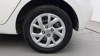 Used 2018 Hyundai Grand i10 Magna 1.2 Kappa VTVT Petrol Manual tyres LEFT REAR TYRE RIM VIEW