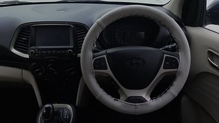 Used 2020 Hyundai New Santro 1.1 Sportz AMT Petrol Automatic top_features Steering mounted controls