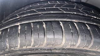 Used 2023 Hyundai New i20 Sportz 1.2 IVT Petrol Automatic tyres LEFT FRONT TYRE TREAD VIEW