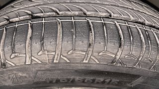 Used 2017 honda Jazz V CVT Petrol Automatic tyres LEFT FRONT TYRE TREAD VIEW