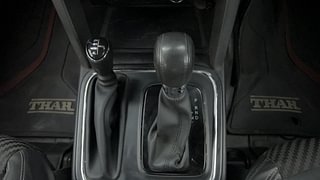 Used 2022 mahindra Thar LX 4 STR Convertible Petrol AT 4WD Petrol Automatic interior GEAR  KNOB VIEW