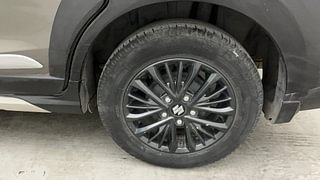Used 2022 Maruti Suzuki XL6 [2019-2022] Zeta AT Petrol Petrol Automatic tyres LEFT REAR TYRE RIM VIEW