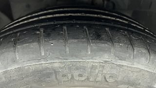 Used 2021 Ford Figo Aspire [2019-2021] Titanium Plus 1.2 Ti-VCT Petrol Manual tyres LEFT FRONT TYRE TREAD VIEW