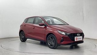 Used 2021 Hyundai New i20 Sportz 1.2 IVT Petrol Automatic exterior RIGHT FRONT CORNER VIEW