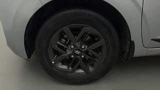 Used 2020 Hyundai Grand i10 Nios Sportz 1.2 Kappa VTVT CNG Petrol+cng Manual tyres LEFT FRONT TYRE RIM VIEW