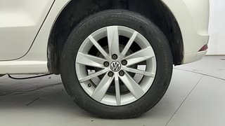 Used 2017 Volkswagen Polo [2014-2020] Highline 1.5 (D) Diesel Manual tyres LEFT REAR TYRE RIM VIEW