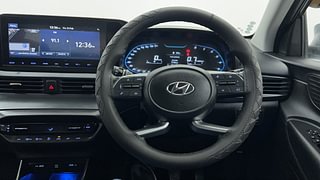 Used 2023 Hyundai New i20 Asta (O) 1.2 MT Petrol Manual interior STEERING VIEW