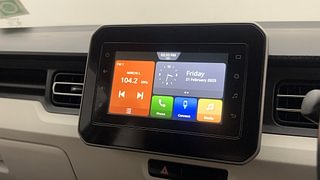 Used 2022 Maruti Suzuki Ignis Zeta AMT Petrol Petrol Automatic top_features Integrated (in-dash) music system