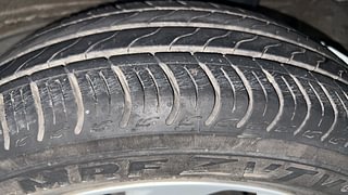 Used 2021 honda Amaze 1.2 VX CVT i-VTEC Petrol Automatic tyres LEFT REAR TYRE TREAD VIEW