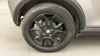 Used 2022 Maruti Suzuki Ignis Zeta AMT Petrol Petrol Automatic tyres RIGHT REAR TYRE RIM VIEW
