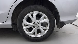 Used 2021 honda Amaze 1.2 VX CVT i-VTEC Petrol Automatic tyres LEFT REAR TYRE RIM VIEW