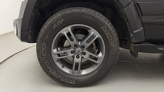 Used 2022 mahindra Thar LX 4 STR Convertible Petrol AT 4WD Petrol Automatic tyres LEFT FRONT TYRE RIM VIEW