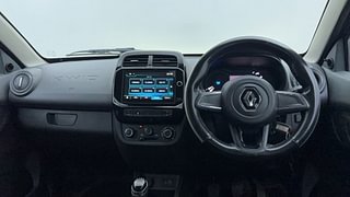 Used 2021 renault Kwid 1.0 RXT Opt Petrol Manual interior DASHBOARD VIEW