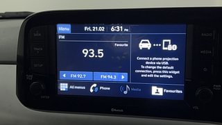 Used 2020 Hyundai Grand i10 Nios Sportz 1.2 Kappa VTVT CNG Petrol+cng Manual top_features Integrated (in-dash) music system