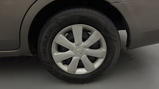 Used 2013 Nissan Sunny [2011-2014] XL Petrol Manual tyres LEFT REAR TYRE RIM VIEW