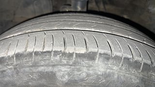 Used 2021 Honda City VX Petrol Manual tyres LEFT FRONT TYRE TREAD VIEW